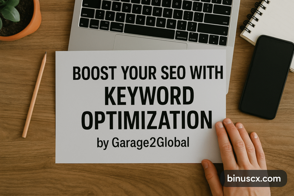 keyword optimization by garage2global