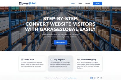 convert website visitors with garage2global