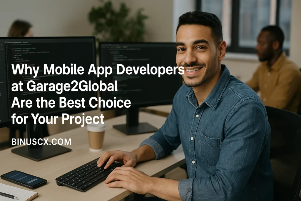 mobile app developers at garage2global