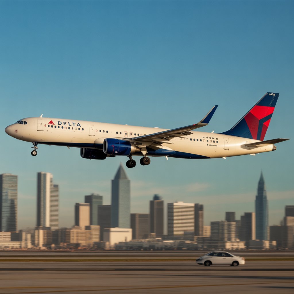 delta flight dl275 diverted lax