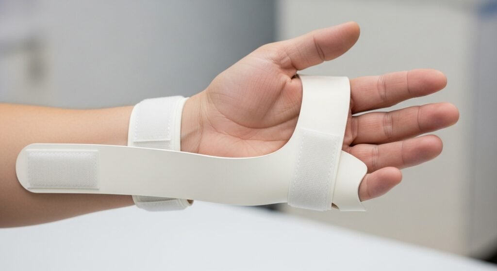 ulnar gutter splint