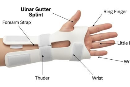 ulnar gutter splint