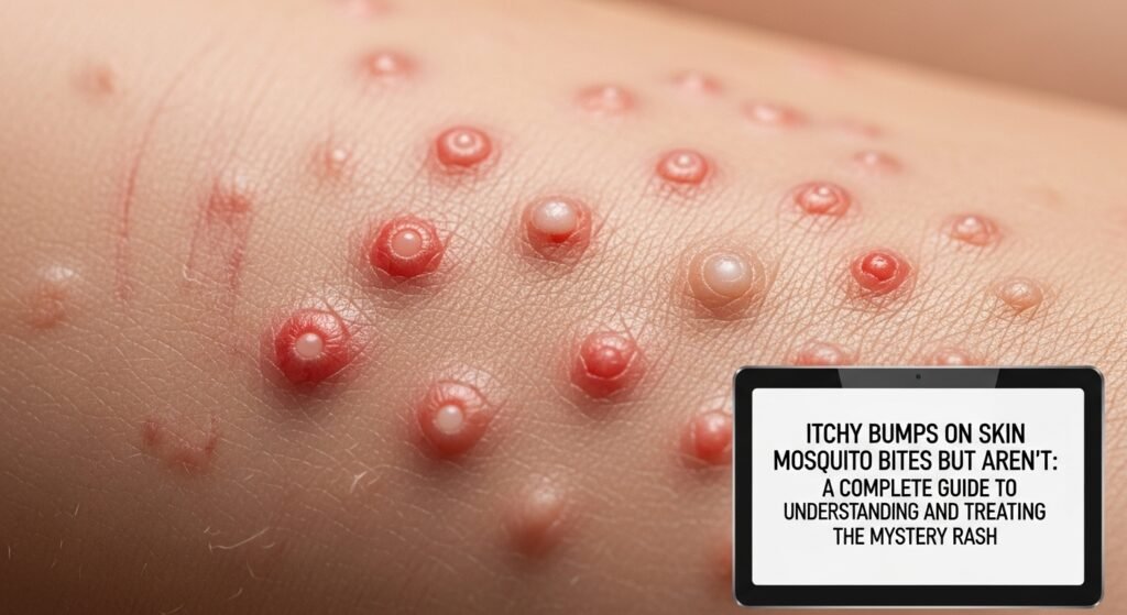 itchy bumps on skin like mosquito bites but aren't