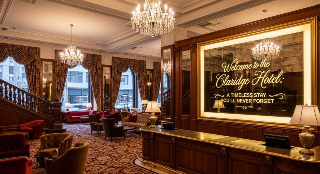 the claridge hotel