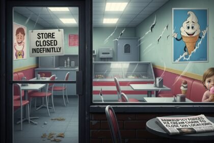 bankruptcy forces ice cream chain to close 500 locations