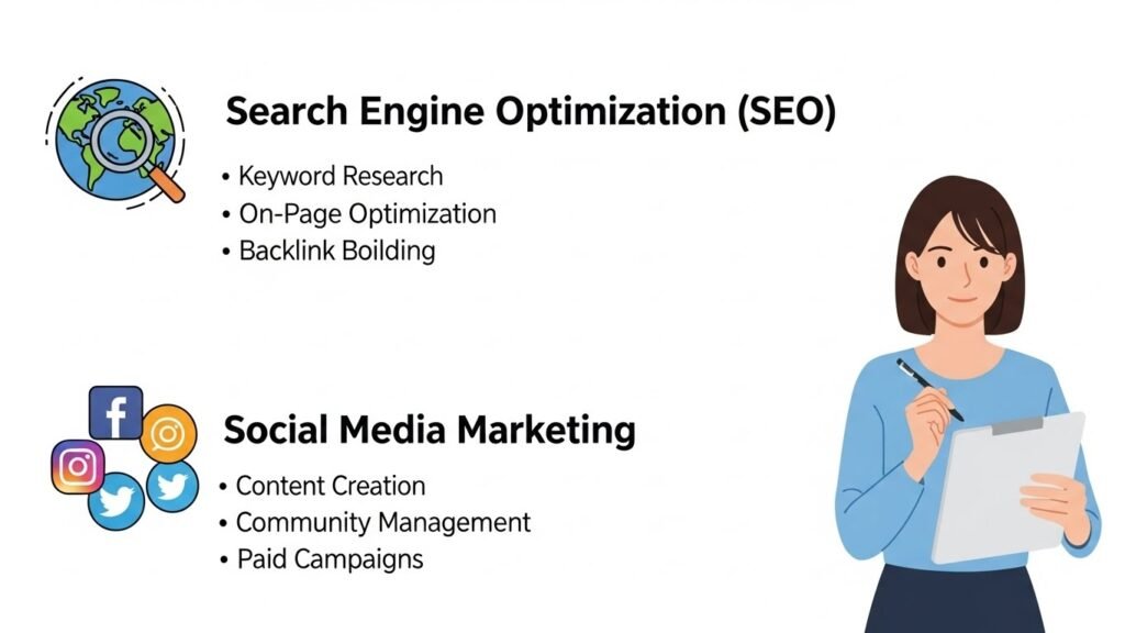 online marketing services by garage2global