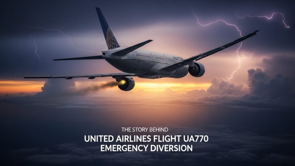 united airlines flight ua770 emergency diversion